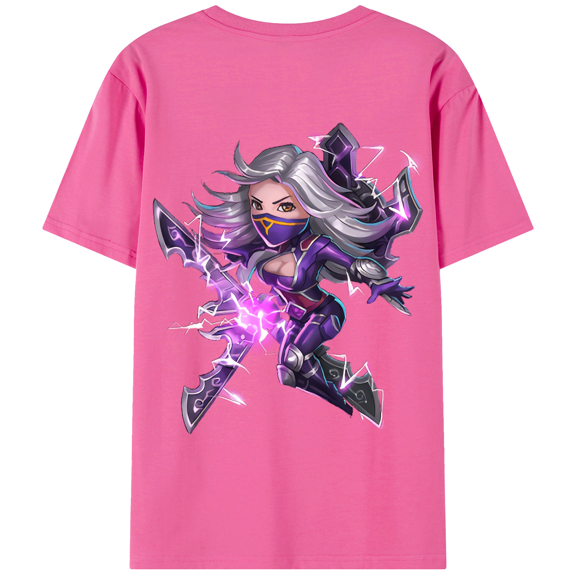 リーグ・オブ・レジェンド League of Legends LOL レディース半袖Tシャツ(バックプリント)